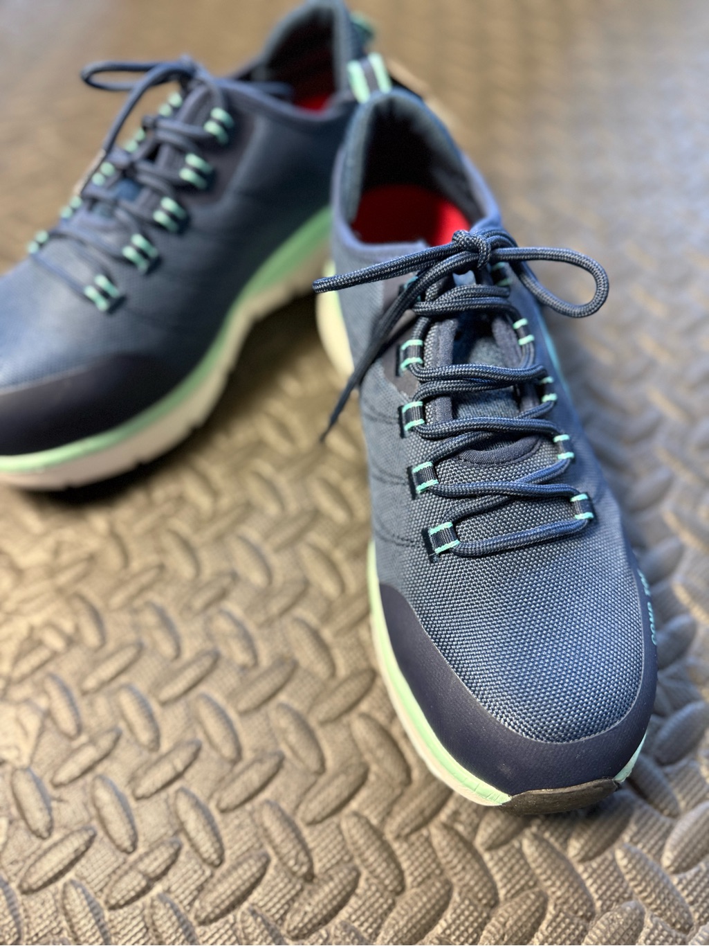 Skechers Work Arch Fit Sr Ebinal Composite Toe Shoes Navy/Aqua New Size 10